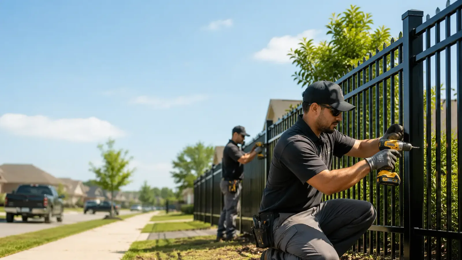 Metal Fence Installation in Harmony, RI